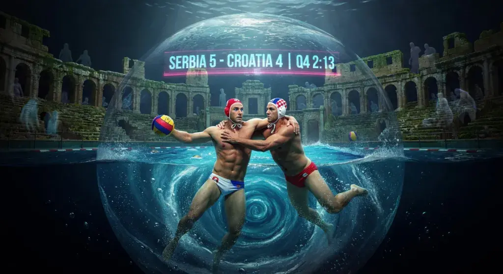 Vaterpolo rezultati uživo: Mečevi Srbije i Hrvatske